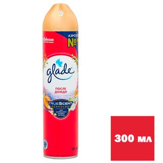Ауа тазартқыш Glade "Жаңбырдан кейінгі хош иіс", 300 мл.  / Ауа сергіткіштер