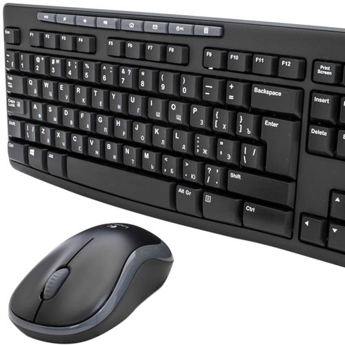 Беспроводной набор Logitech MK270, клавиатура и мышь, 2AAA/1AA, черный / Комплекты клавиатура+мышь №3 oe.kz Беспроводной набор Logitech MK270, клавиатура и мышь, 2AAA/1AA, черный / Комплекты клавиатура+мышь №3