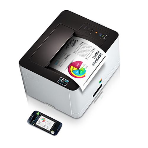 Цветной лазерный принтер, Samsung Xpress C410W, беспроводной / Лазерные монохромные