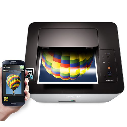 Цветной лазерный принтер, Samsung Xpress C410W, беспроводной / Лазерные монохромные №3
