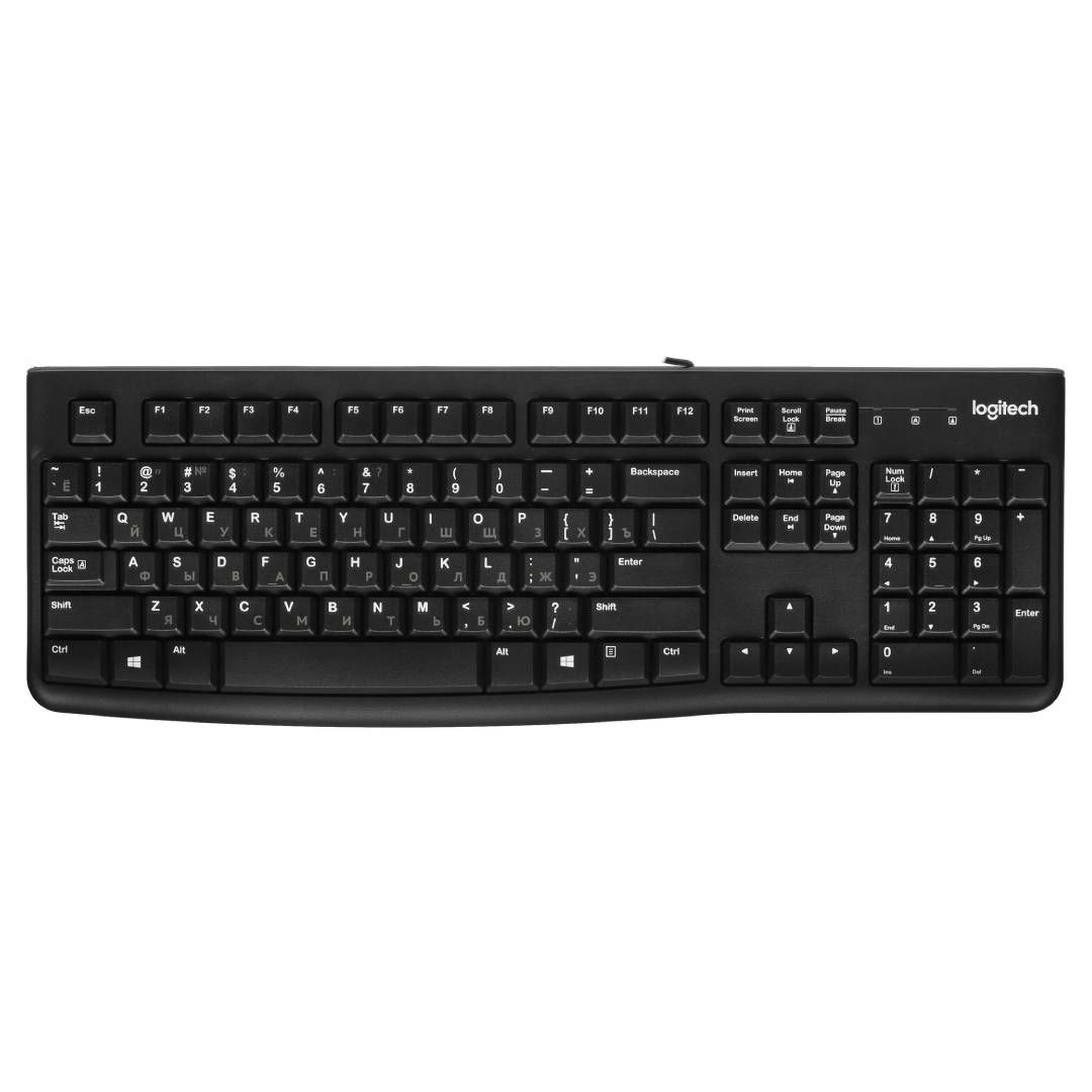 Проводной набор Logitech MK120, клавиатура и оптическая мышь, ENG, USB, черная / Комплекты клавиатура+мышь №2 oe.kz Проводной набор Logitech MK120, клавиатура и оптическая мышь, ENG, USB, черная / Комплекты клавиатура+мышь №2