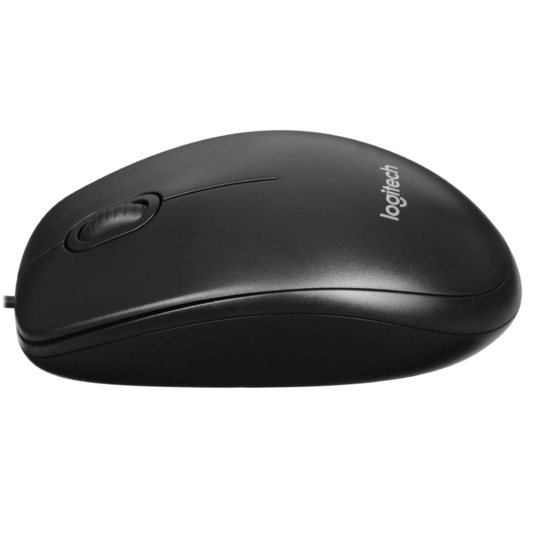 Мышь проводная оптическая Logitech M100, USB, 3 кнопки, 800 dpi, серая / Мыши проводные №2