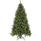 Елка искусственная Triumph tree Empress, с шишками, 415 веток, диаметр 99 см, 1,55 м, белая
