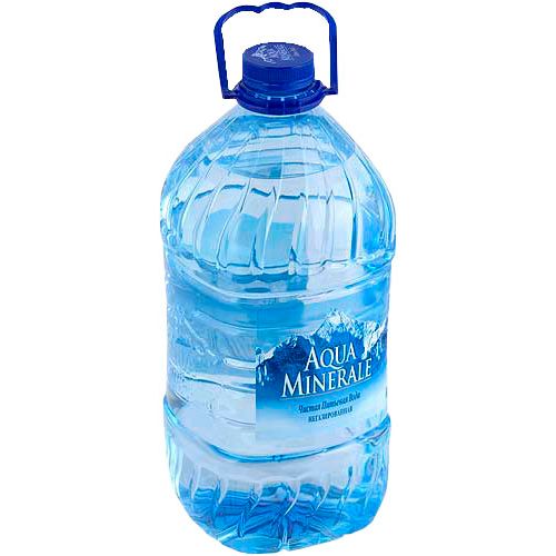 Вода негазированная "Aqua Apple", объем 5 литров / Вода питьевая