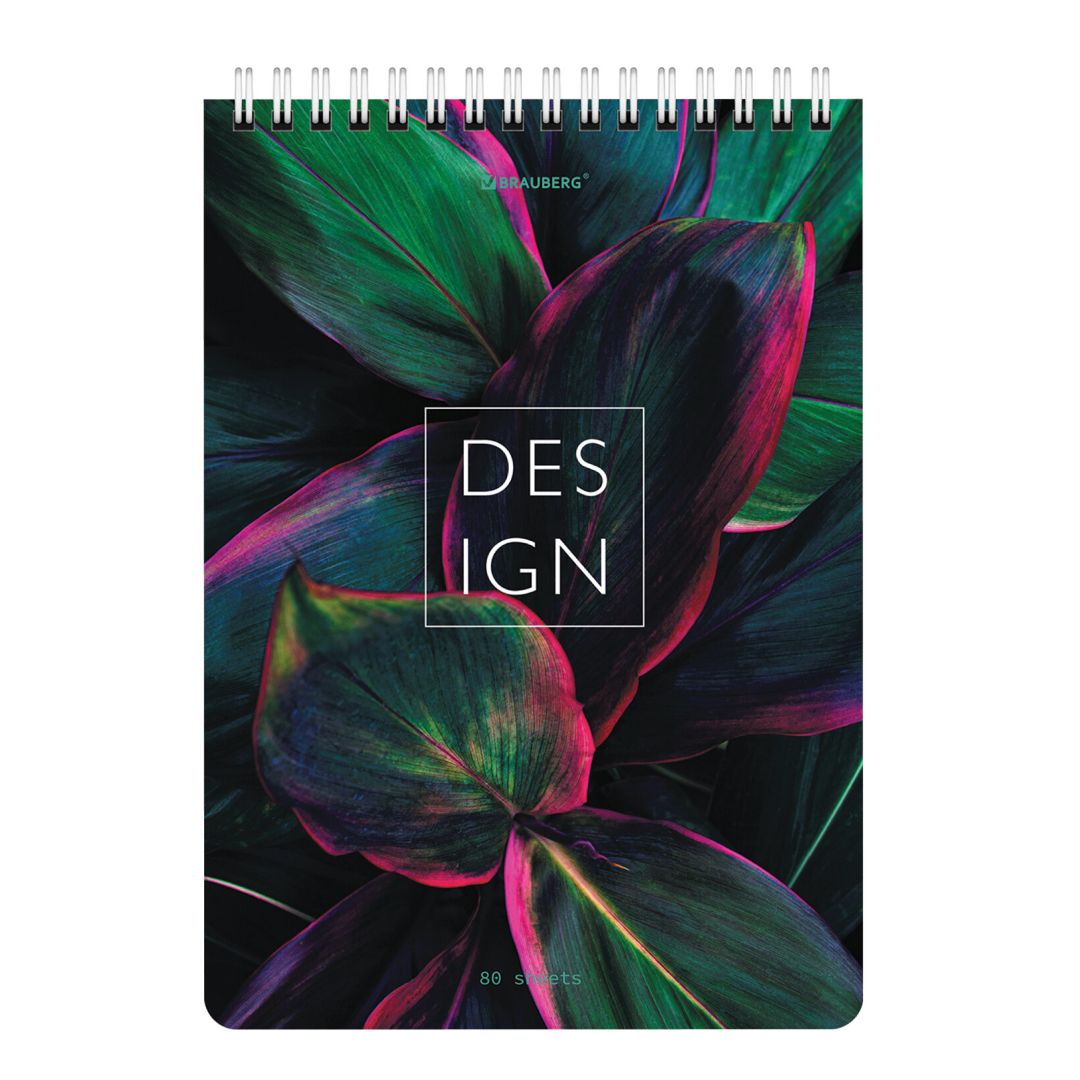 Блокнот Brauberg "Өсімдіктер", А5, 80 парақ, шиыршықта, тор көз, ассорти / Блокноттар №4 oe.kz Блокнот Brauberg "Өсімдіктер", А5, 80 парақ, шиыршықта, тор көз, ассорти / Блокноттар №4