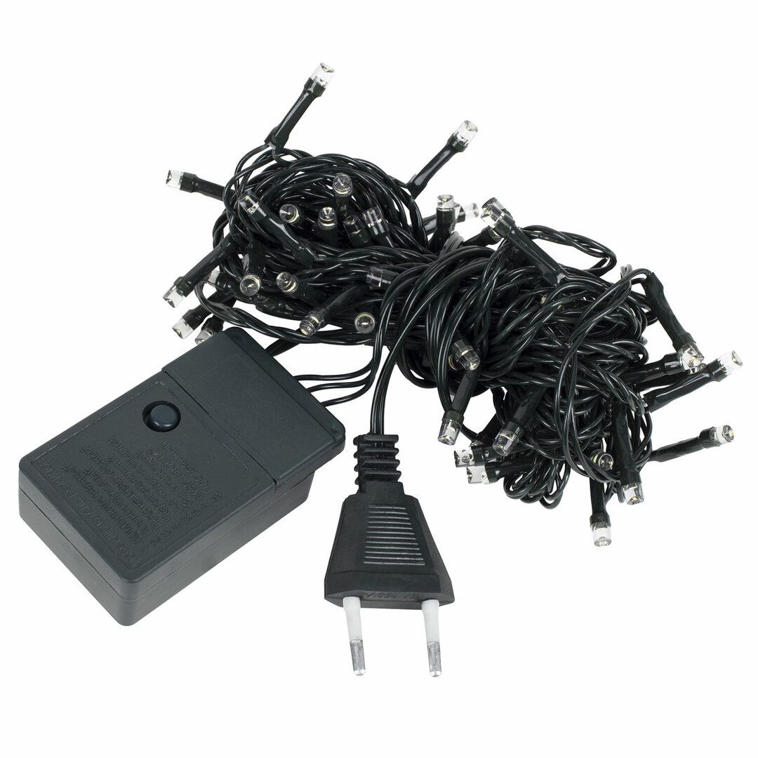 Жарықдиодты гирлянда Золотая сказка "Стандарт", жалпы ұзындығы 5 м, 50 диод, суық ақ жарық / Электрлік гирляндалар №3 oe.kz Жарықдиодты гирлянда Золотая сказка "Стандарт", жалпы ұзындығы 5 м, 50 диод, суық ақ жарық / Электрлік гирляндалар №3