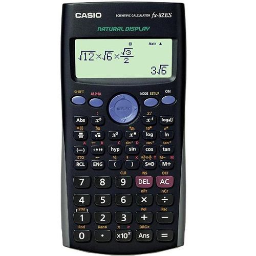 Калькулятор CASIO FX-82ESPLUSBK научный, 12 разрядов, размеры 161*80*13.7 мм / Калькуляторы карманные