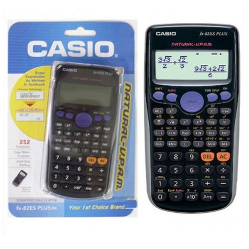 Калькулятор CASIO FX-82ESPLUSBK научный, 12 разрядов, размеры 161*80*13.7 мм / Калькуляторы карманные №2