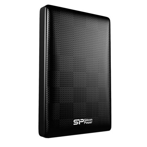 Внешний HDD Silicon Power SP010TBPHDD03S3K, 2,5'' 1TB, ''Diamond D03'' USB3.0 (Black) / Внешние жесткие диски