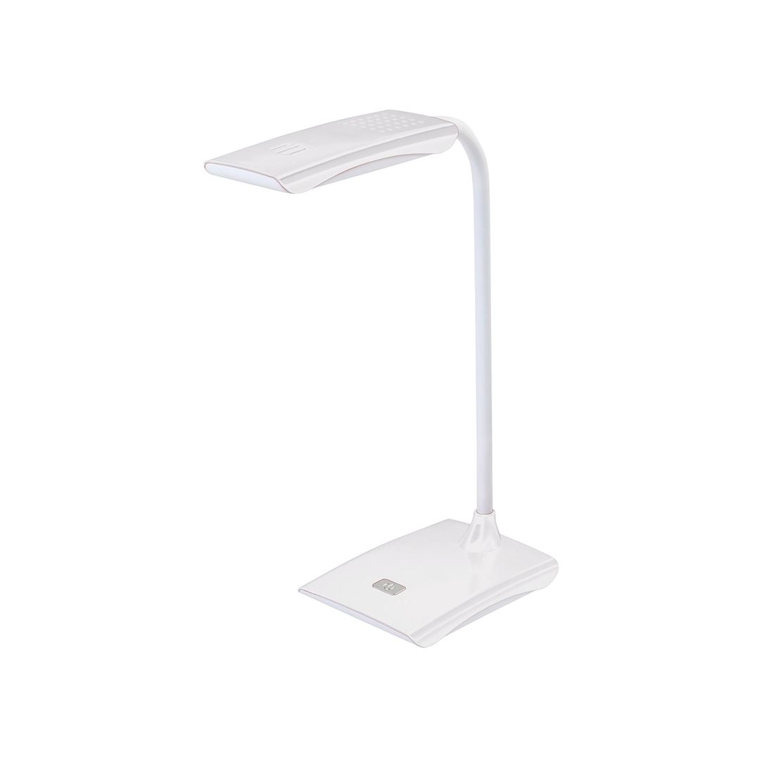 Светильник настольный светодиодный Sonnen TL-LED-004-7W-12, на подставке, 7Вт, белый / Светильники настольные