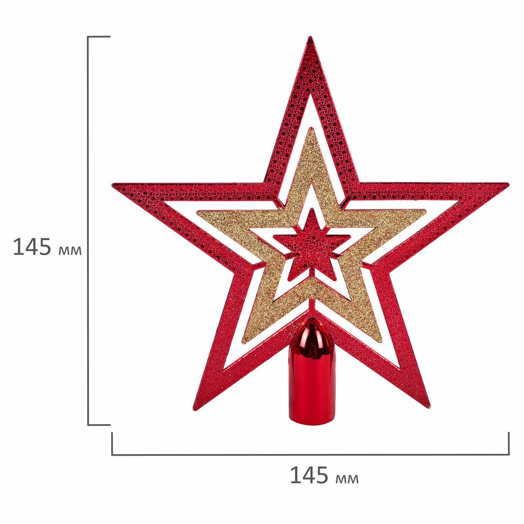 Набор украшений для ели Золотая сказка "Red & Gold Luxury", красный/золото, 70 шт/упак. / Подарки и сувениры №2