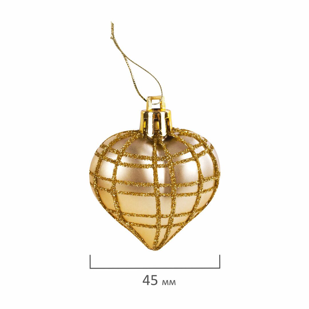 Набор украшений для ели Золотая сказка "Red & Gold Luxury", красный/золото, 70 шт/упак. / Подарки и сувениры №7