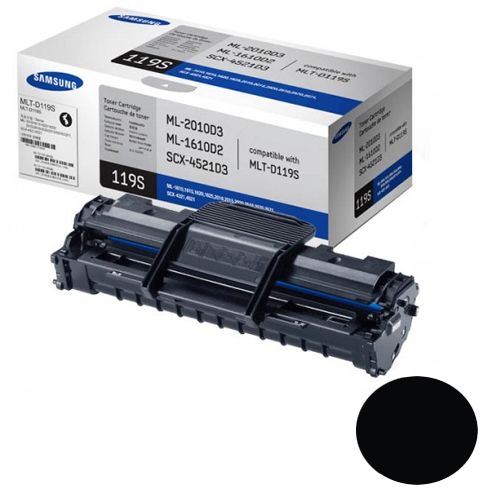 Картридж оригинальный Samsung MLT-D119S для ML-1610/15/20/25/2010/SCX-4321/4521, черный / Картриджи черные oe.kz Картридж оригинальный Samsung MLT-D119S для ML-1610/15/20/25/2010/SCX-4321/4521, черный / Картриджи черные