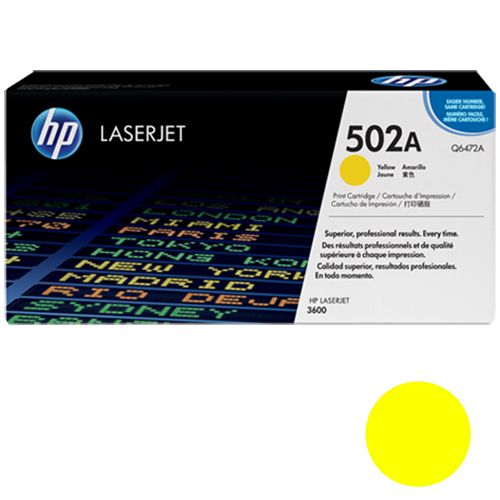 Картридж оригинальный HP Q6472A для Color LJ 3600, желтый / null