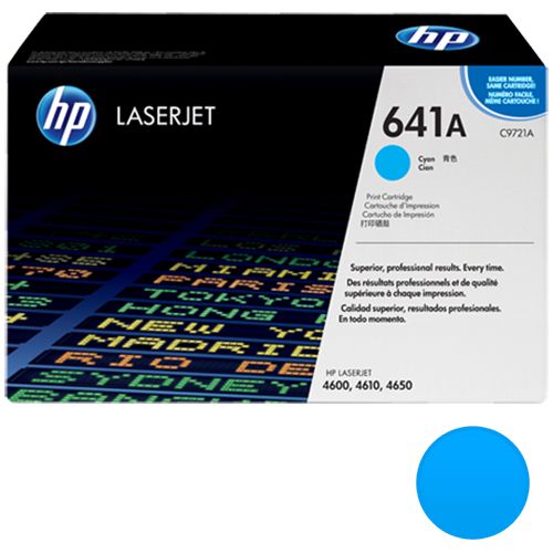 Картридж оригинальный HP C9721A для Color LJ 4600/4650, голубой / Картриджи  цветные