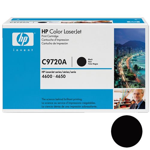 Картридж оригинальный HP C9720A для Color LJ 4600/4650, черный / Картриджи  черные