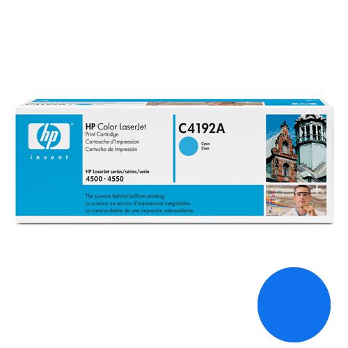 Картридж оригинальный HP C4192A для Color LJ 4500, голубой / Картриджи  цветные