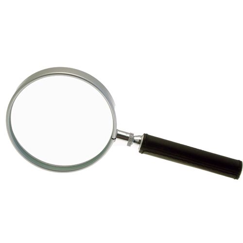Лупа просмотровая Magnifying glass, диаметр 90 мм,увеличение 5 / Лупы