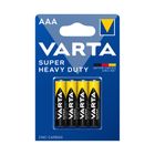 Батарейки Varta SUPERLIFE Micro мизинчиковые AAA R03P, 1.5V, 4 шт./уп, цена за упаковку