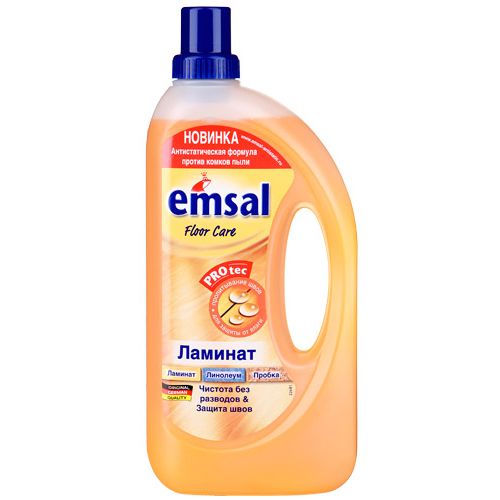 Средство для ухода за ламинированными полами Emsal "PRO tec", 1000 мл / Средства для мытья полов oe.kz Средство для ухода за ламинированными полами Emsal "PRO tec", 1000 мл / Средства для мытья полов