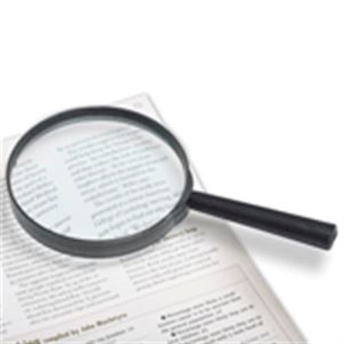 Лупа просмотровая Magnifying glass, диаметр 100 мм,увеличение 5 / Лупы №2