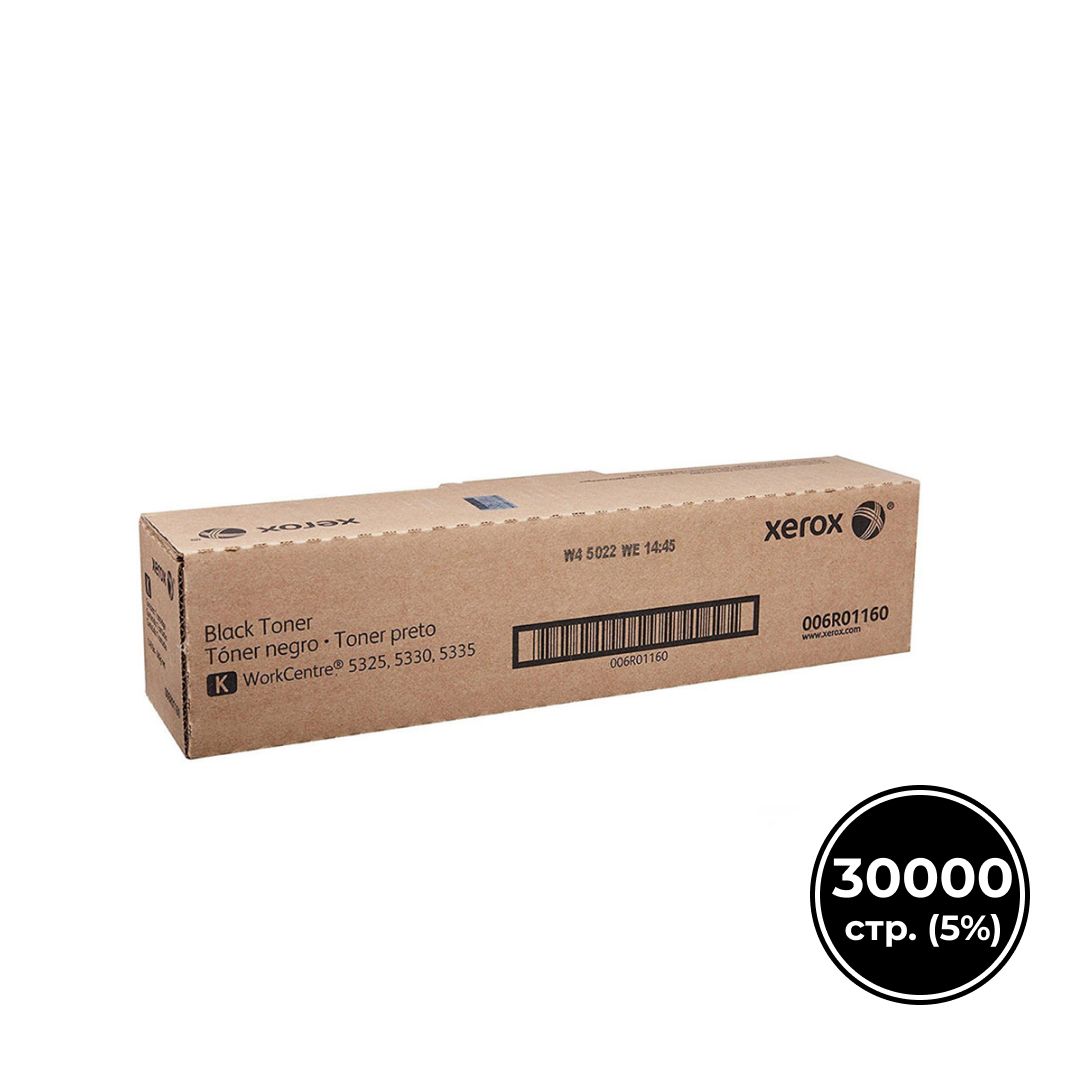 Тонер-картридж оригинальный Xerox 006R01160 для WorkCentre 5325/5330/5335, черный / Тонер-картриджи