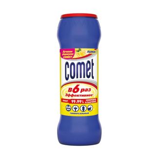 Чистящий порошок универсальный Comet "Лимон", 475 гр / Универсальные чистящие средства
