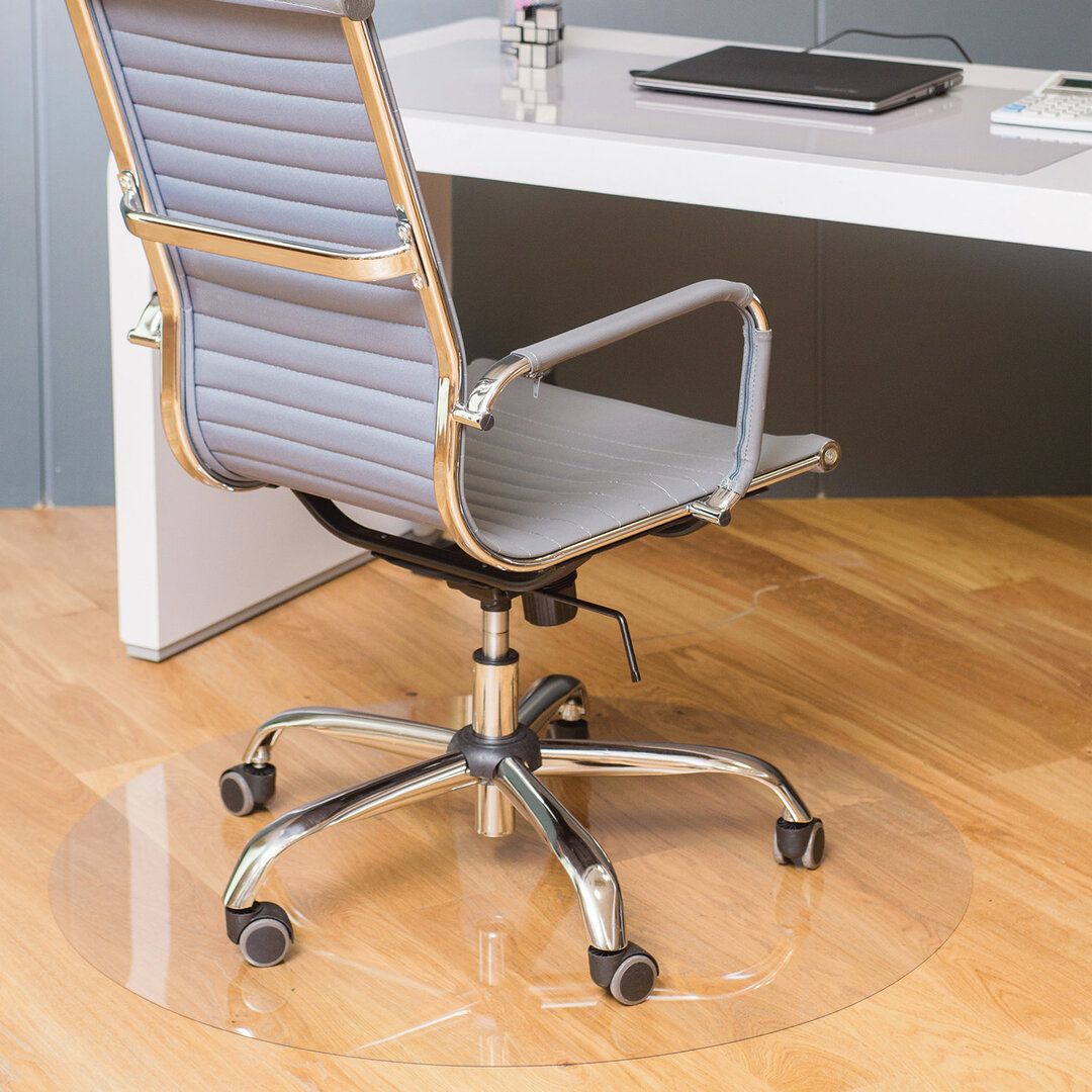 Коврик защитный для паркета/ламината Brabix, круглый, 1000*1000*1 мм, поликарбонат / Коврики входные №4 oe.kz Коврик защитный для паркета/ламината Brabix, круглый, 1000*1000*1 мм, поликарбонат / Коврики входные №4