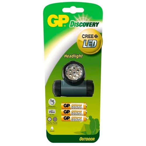 Фонарь светодиодный GP Discovery Home Range LED LOE 205, тип эленментов питания 3xAAA / Фонари