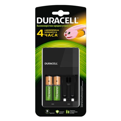 Устройство для зарядки аккумуляторов Duracell, (AA) Пальчиковые / Портативные зарядные устройства