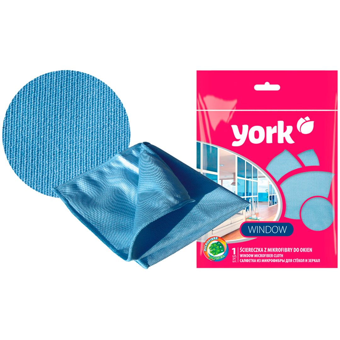 Салфетка универсальная из микрофибры York, размер 30*30 см / Салфетки хозяйственные №2
