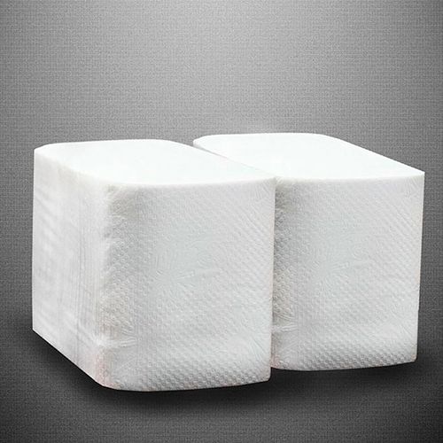 Туалетная бумага листовая ALBA "Lux", 200 л., 2-х слойная, размер листа 8*11,5 см, Z-сложение, белая / Бумага туалетная бытовая