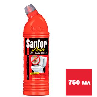 Средство от ржавчины Sanfor "Active Антиржавчина", 750 мл / Средства для удаления ржавчины