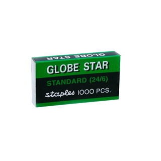 Степлерге арналған қапсырмалар Globe star №24/6 / Степлерлер қапсырмалары