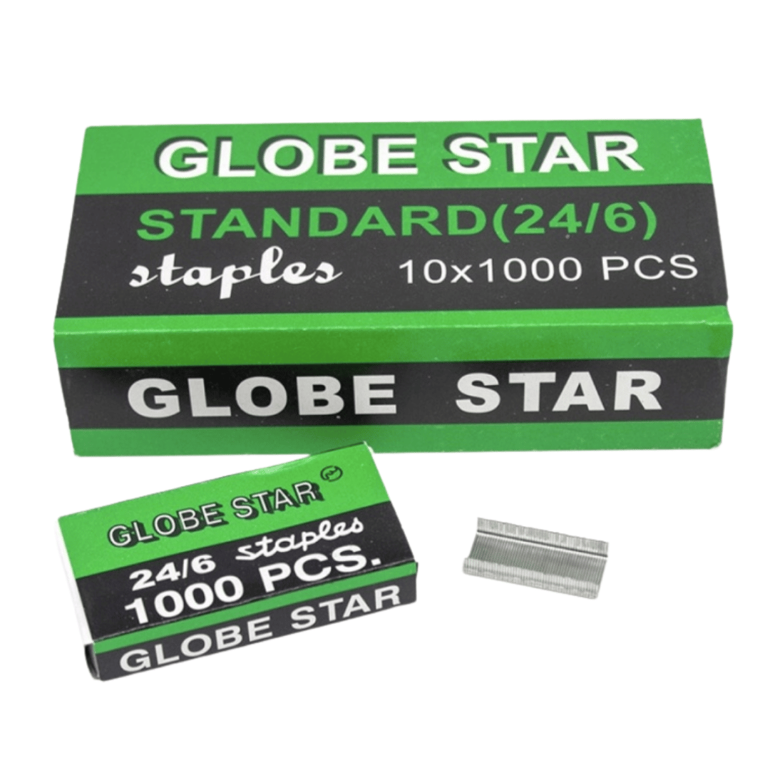 Скобы для степлера Globe star №24/6 / Скобы для степлеров №2