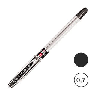Шарлы қалам Cello "Maxriter XS", 0,7 мм, қара, баға бір дана үшін / Автоматты емес шарлы қаламдар