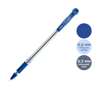 Шарлы қалам Cello "Finegrip", 0,7 мм, көк, баға бір дана үшін / Автоматты емес шарлы қаламдар