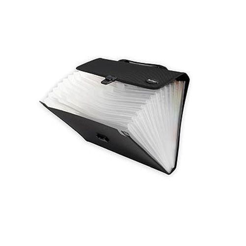 Папка-портфель Berlingo, А4 формат, 13 отделений, черный / Портфели с отделениями №2