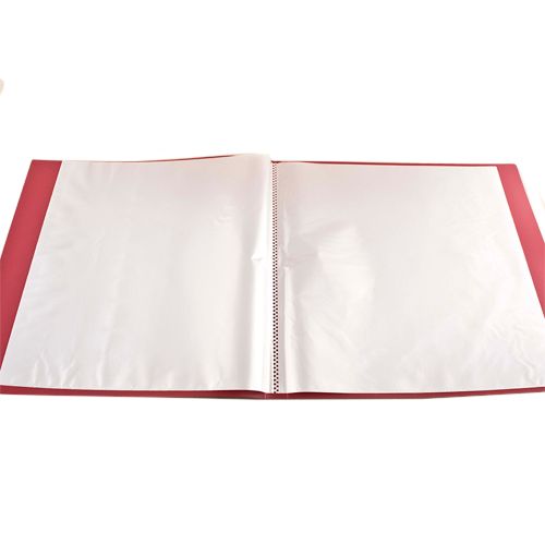 Папка файловая на 30 файлов Delta by Axent, А4 формат, красный / Папки файловые №2