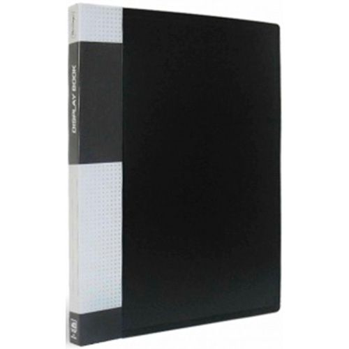 Папка файловая на 40 файлов Berlingo, А4 формат, корешок 21 мм, черный / Папки файловые