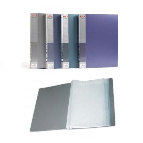 Папка файловая на 30 файлов Berlingo, А4 формат, корешок 17 мм, фиолетовый металлик / Папки файловые №3