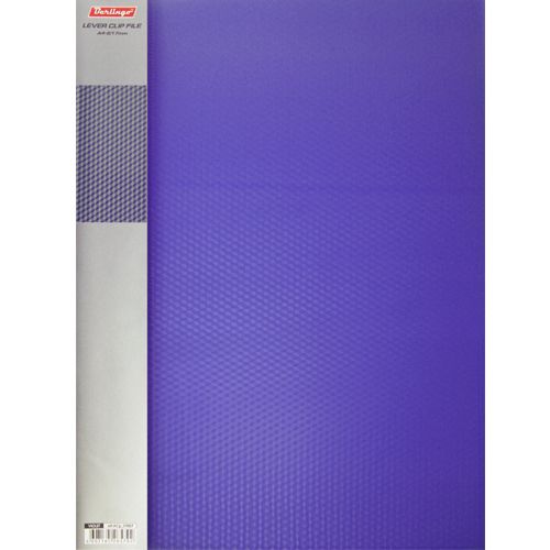 Папка файловая на 10 файлов Berlingo, А4 формат, корешок 9 мм, фиолетовый металлик / Папки файловые