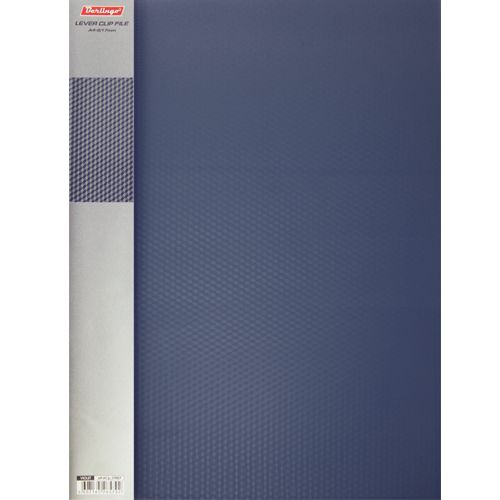 Папка файловая на 10 файлов Berlingo, А4 формат, корешок 9 мм, синий металлик / Папки файловые