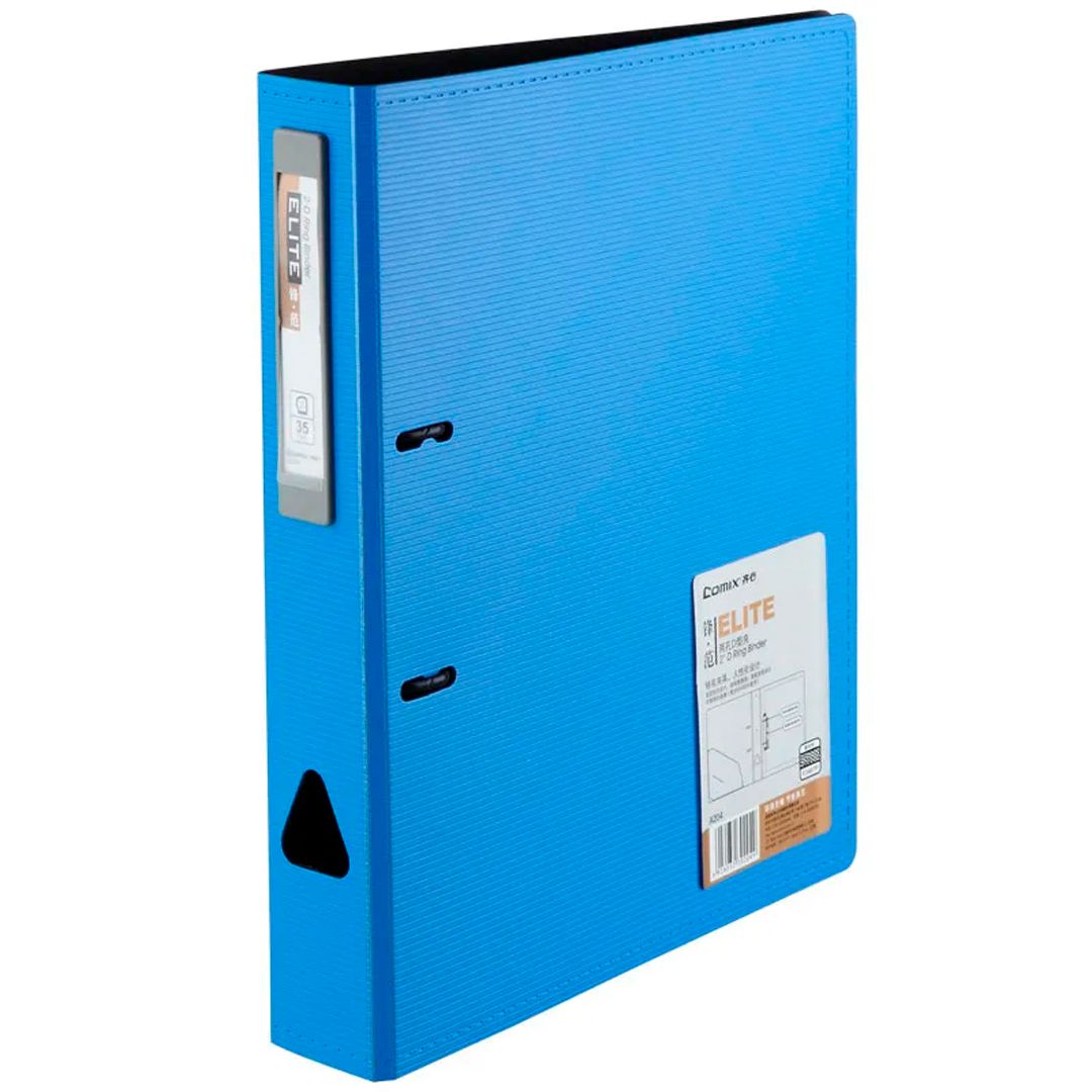 Папка Comix, на 2 кольца  А4, Elite, синяя, шт / Папки на кольцах
