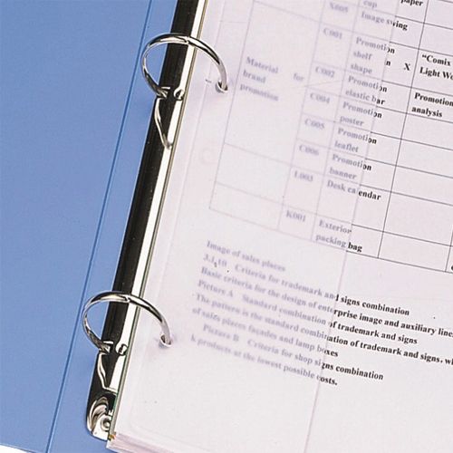 Папка Comix на 2 кольца A4, 35мм, ассорти, шт / Папки на кольцах №3