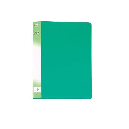 Папка Centrum с зажимом, А4 формат, зеленая / Папки с зажимом