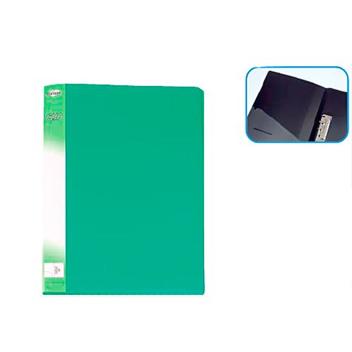 Папка Centrum с зажимом, А4 формат, зеленая / Папки с зажимом №2