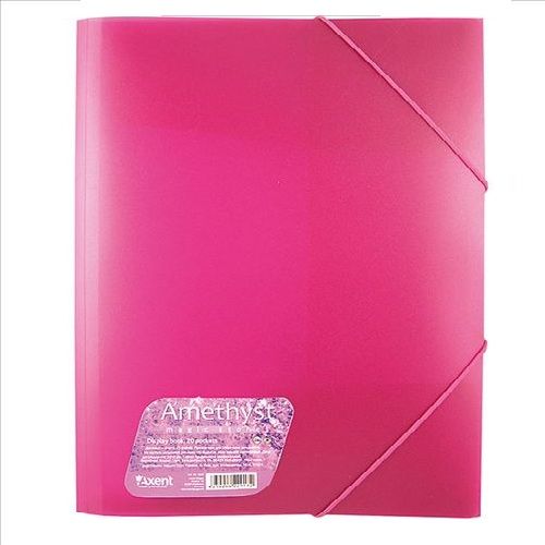 Папка Axent, А4 формат, на резинке, Amethyst / Папки на резинках