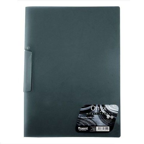 Папка Axent с боковым зажимом, А4 формат, черная / Папки с клипом oe.kz Папка Axent с боковым зажимом, А4 формат, черная / Папки с клипом