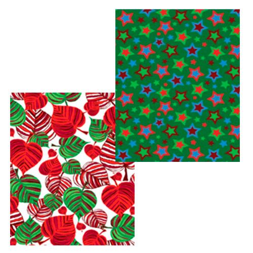 Пакет подарочный 18 х 23 х 10 см. ламинированный новогодний MIX 3 / Упаковка подарков